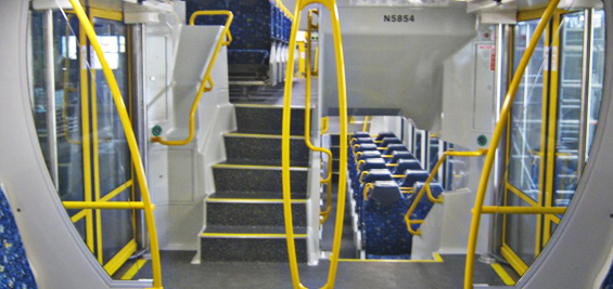 Ogis has manufactured handrails for many of Australia's rail fleet