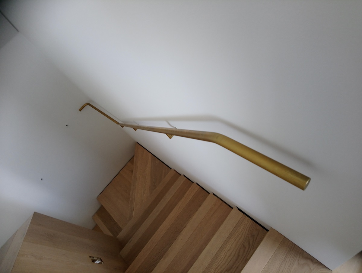 Brass Plated Handrail (15509)