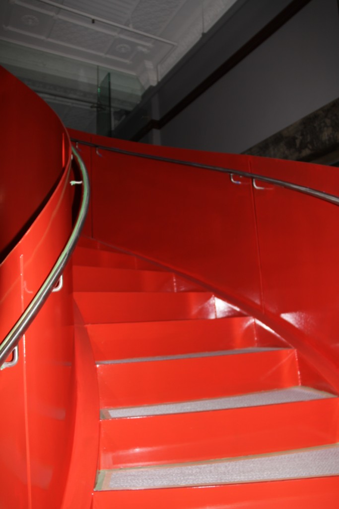 Rolled Curved Steel Stair